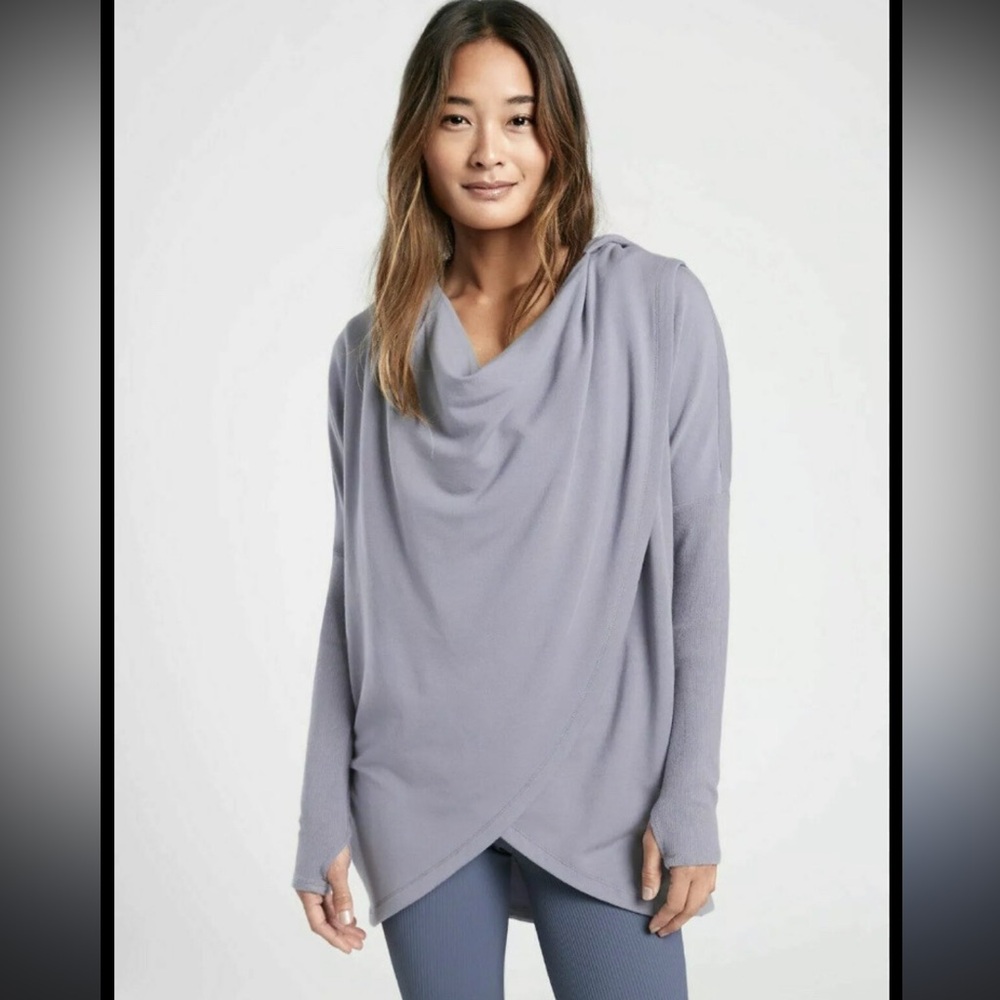 Athleta Purana Wrap Sweatshirt